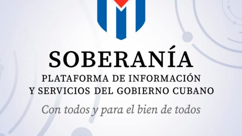 Soberanía, una plataforma cubana pensada para el ciudadano