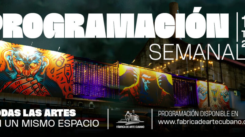 Exposición fotográfica y la música de Eduardo Sandoval este fin de semana en Fábrica de Arte Cubano