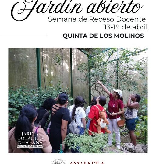 Opciones en la Quinta de los Molinos durante la actual semana de receso docente