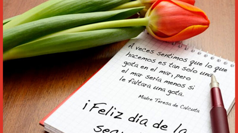 Hónrese la profesión de secretario