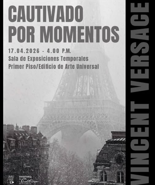 Cautivado por momentos de Vincent Versace en Museo Nacional de Bellas Artes