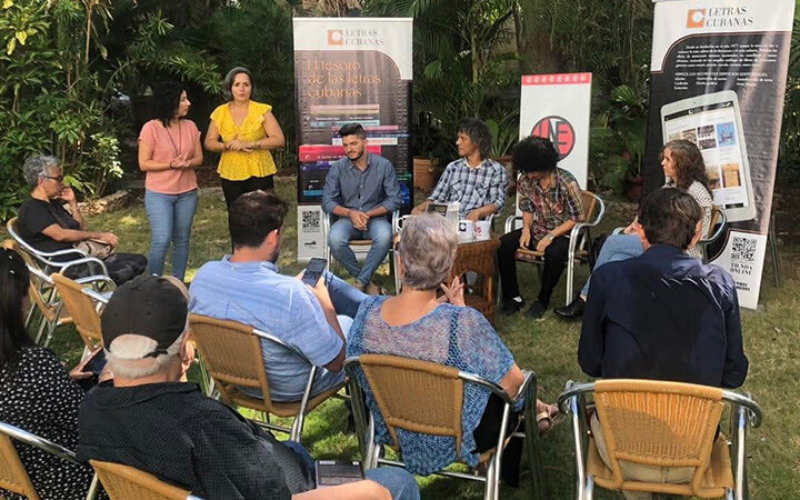 Encuentro Letra Premiada con obra de Raydel Araoz en la Uneac