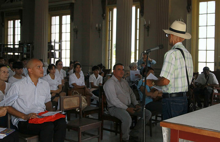 Jornada inaugural de Voces de la República profundiza en el ideario de Fidel