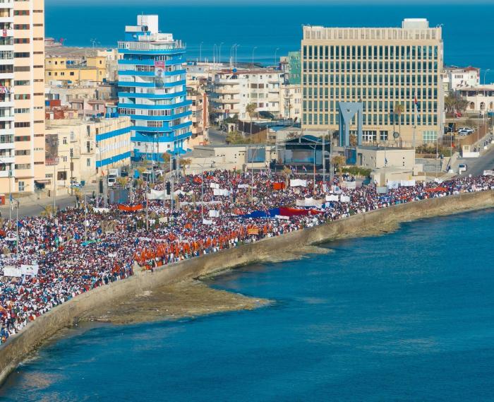 La Patria se defiende, este pueblo es lo más admirable que la Revolución Cubana tiene