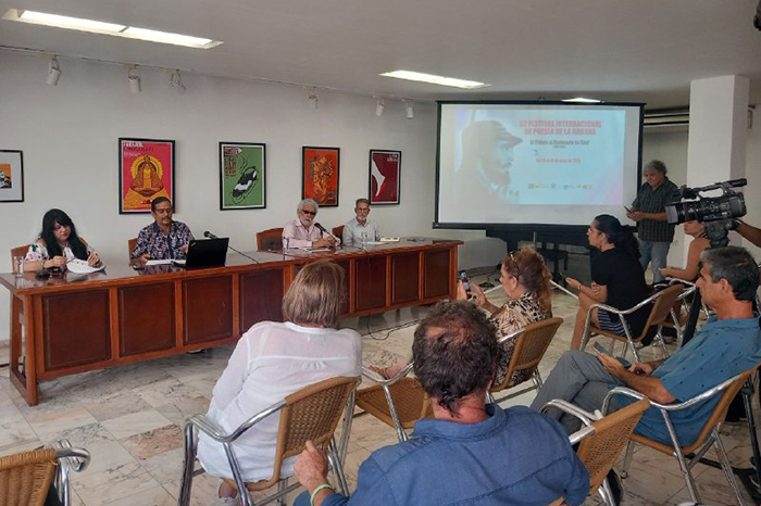 Dan a conocer detalles del Festival Internacional de Poesía de La Habana