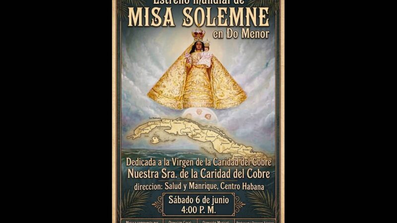 Anuncian estreno mundial de la Misa Solemne en Do Menor, de compositora cubana
