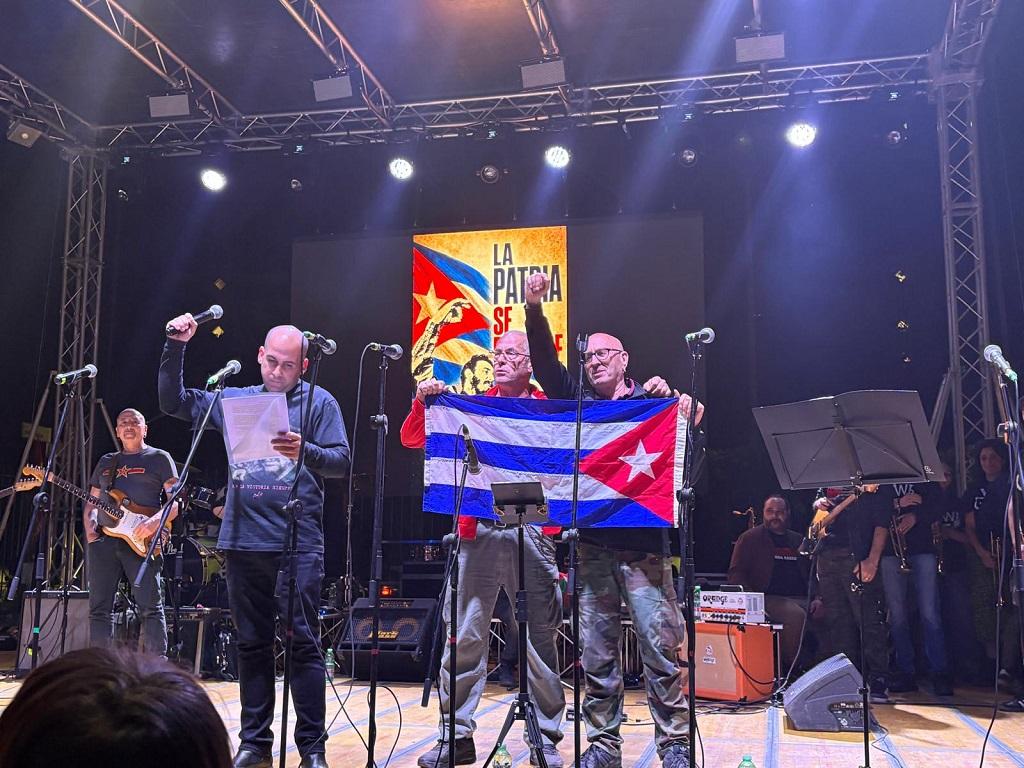 Reafirman en Italia solidaridad con Cuba en Día de los Trabajadores
