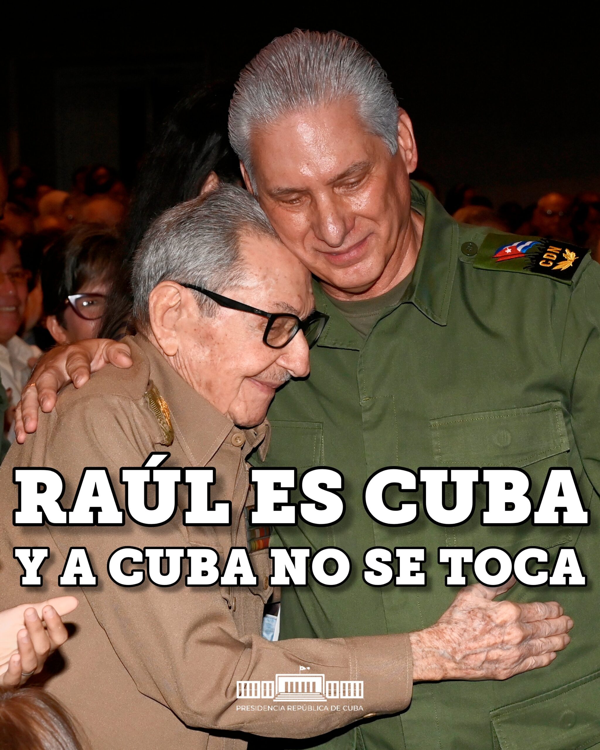 Discurso de Díaz-Canel en acto por los 95 de Raúl y los 65 del Minint