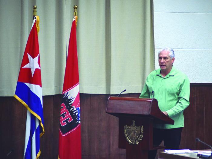 Díaz-Canel: «La realidad nos impone cambios urgentes y necesarios»