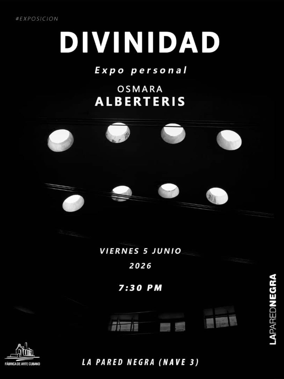 Exposiciones y música entre las principales opciones de fin de semana en Fábrica de Arte Cubano