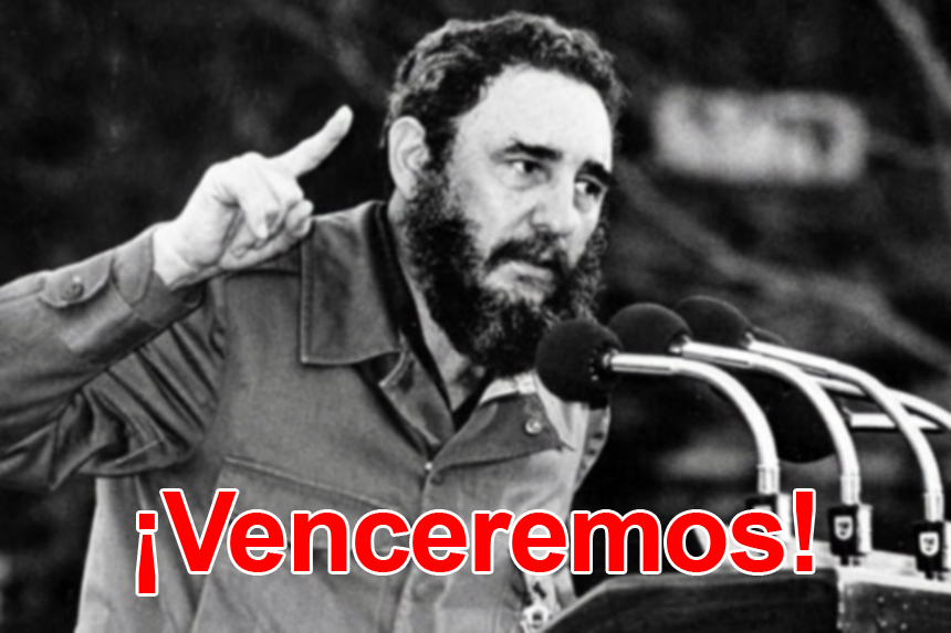 Aniversario 66 de la consigna Venceremos!