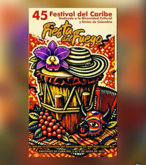 Realizarán edición 45 del Festival del Caribe en Santiago de Cuba