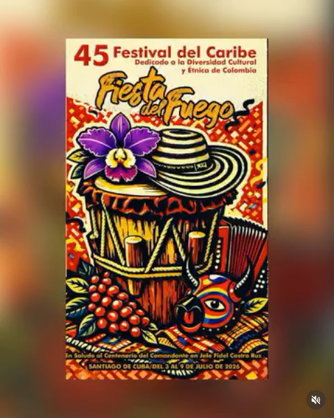 Realizarán edición 45 del Festival del Caribe en Santiago de Cuba