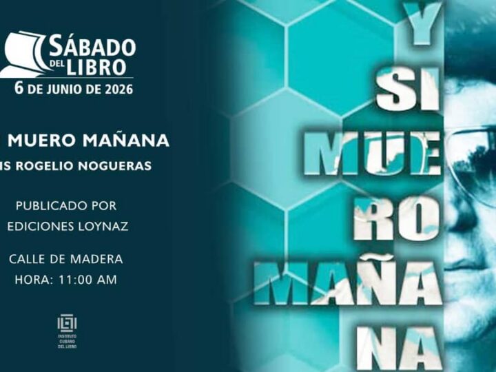Novela de Luis Rogelio Nogueras en el Sábado del libro