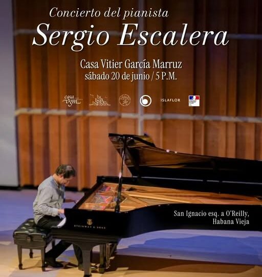 Pianista boliviano Sergio Escalera ofrecerá concierto en Cuba
