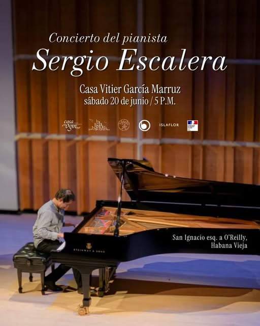 Pianista boliviano Sergio Escalera ofrecerá concierto en Cuba