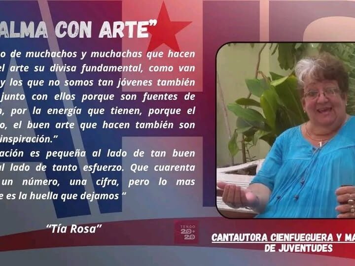 AHS honra legado de cantautora Rosa Campos