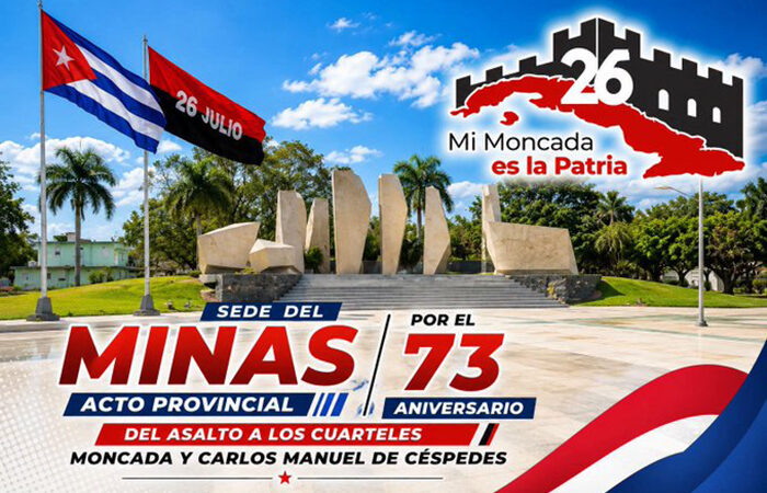 Municipio Minas, en Camagüey, sede por el Día de la Rebeldía