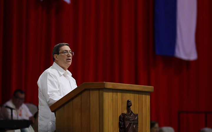 Cuba defiende su derecho a resistir, expresa Bruno Rodríguez Parrilla