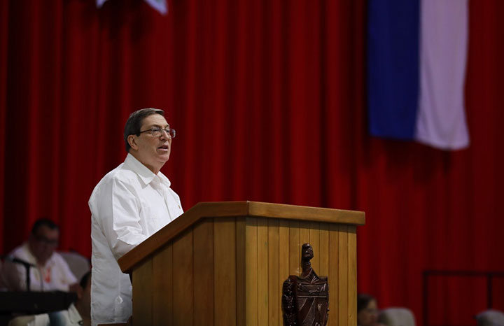 Cuba defiende su derecho a resistir, expresa Bruno Rodríguez Parrilla