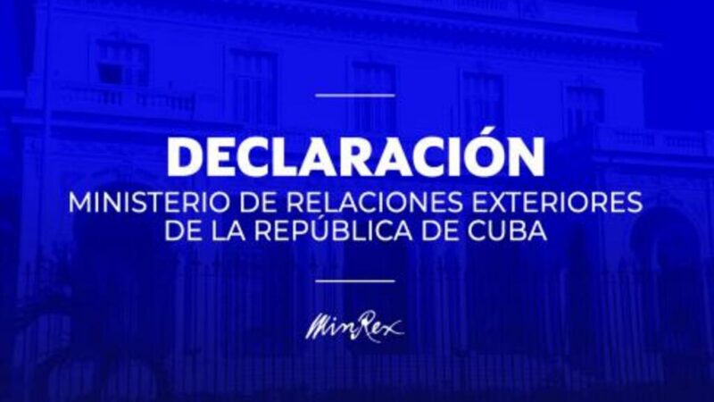 Cuba rechaza acusaciones de EEUU sobre supuesta subversión