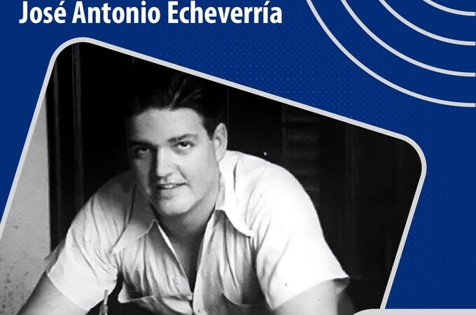 José Antonio Echeverría, eterno Presidente de Honor de la Federación Estudiantil Universitaria
