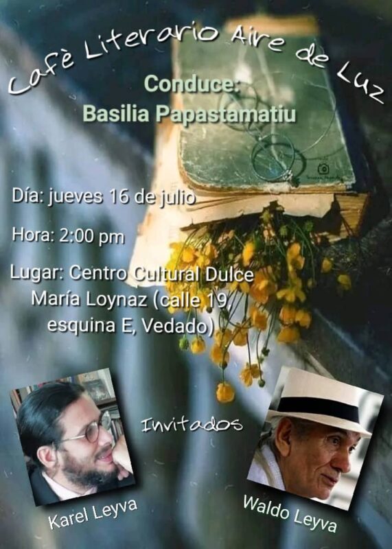 Poemas con aroma en el Centro Dulce María Loynaz