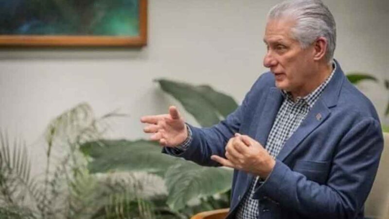 Presidente Díaz-Canel ofrece entrevista a periódico de Puerto Rico