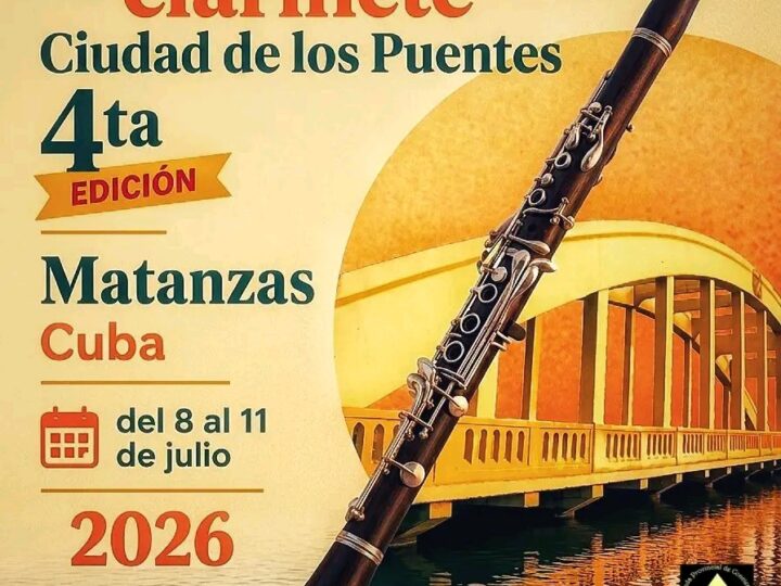 Regresa el Festival de Clarinete Ciudad de los Puentes en su cuarta edición