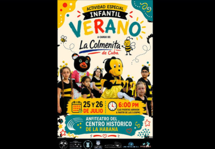 La Colmenita ilumina el Anfiteatro del Centro Histórico