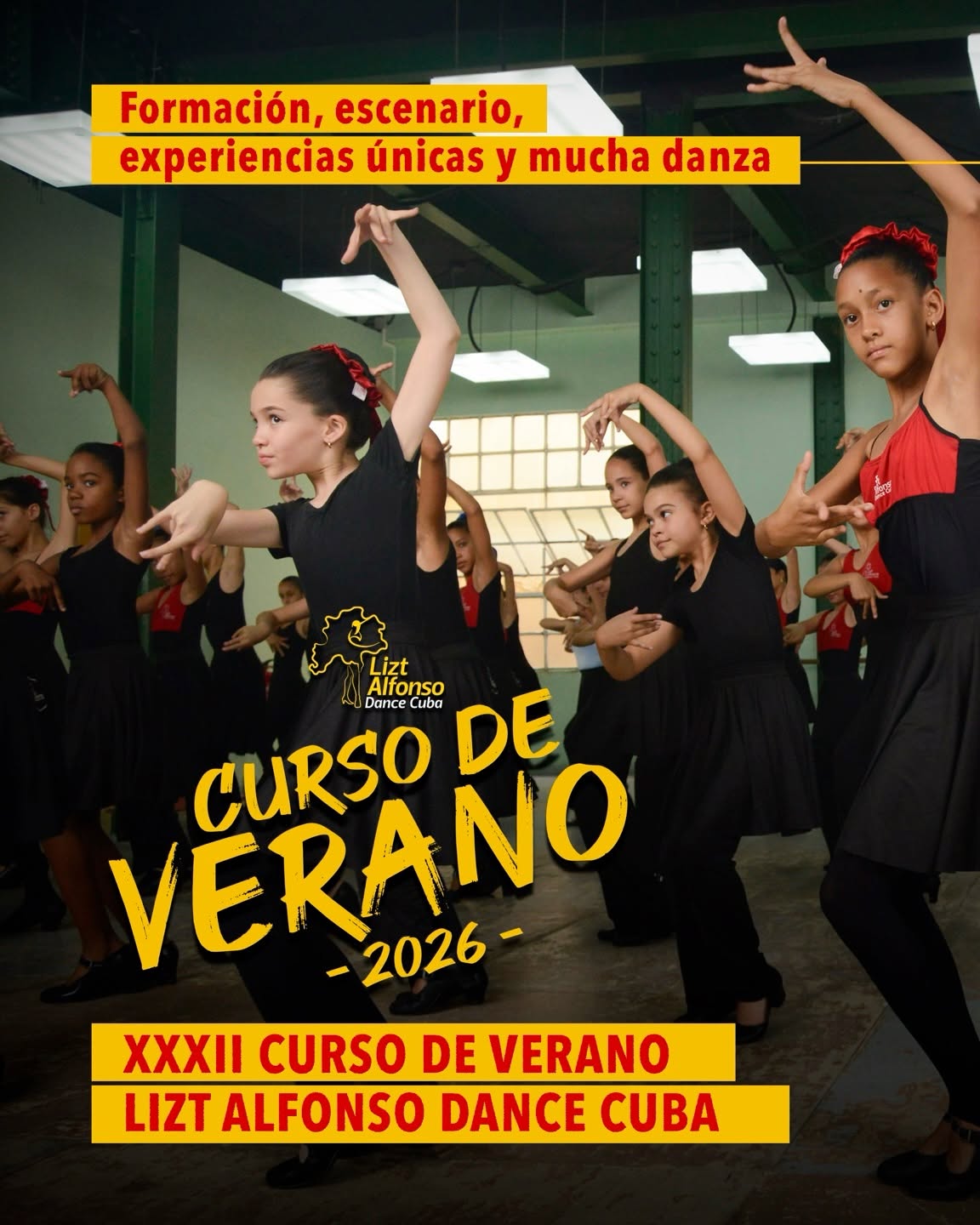 Abre las puertas el XXXII Curso de Verano de Lizt Alfonso Dance Cuba