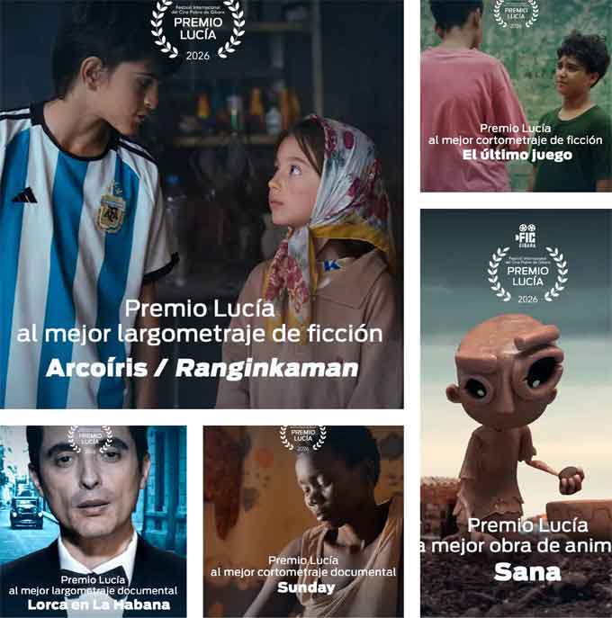 Entregan Premios Lucía en clausura del XX Festival Internacional de Cine Pobre