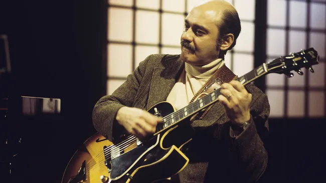 Joe Pass en la Media hora con su intérprete