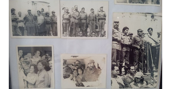 Exponen fotos inéditas del Comandante en jefe Fidel Castro