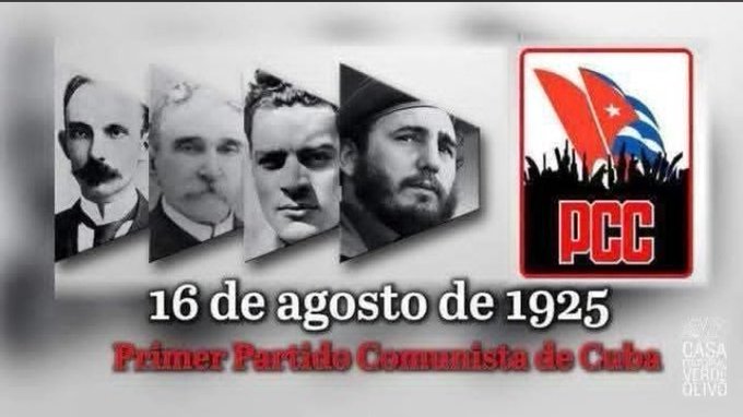Cuba evoca aniversario 101 de fundación del primer Partido Comunista