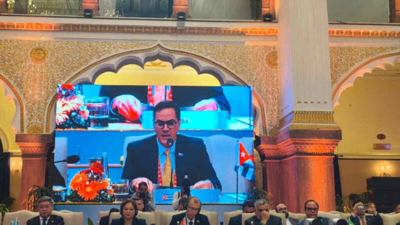 Cuba denuncia en India impacto del asedio de EEUU en la cultura