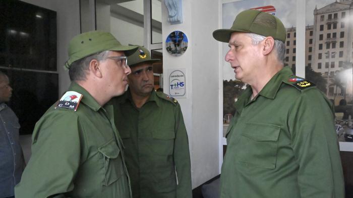 Supervisan activación de estructuras de la defensa en Marianao