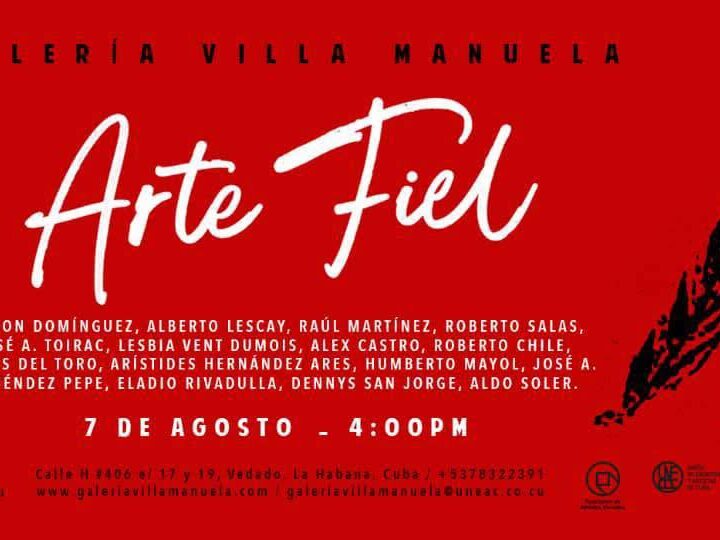 Inauguran este viernes exposición Arte Fiel en la Uneac