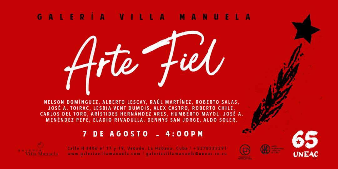 Inauguran este viernes exposición Arte Fiel en la Uneac