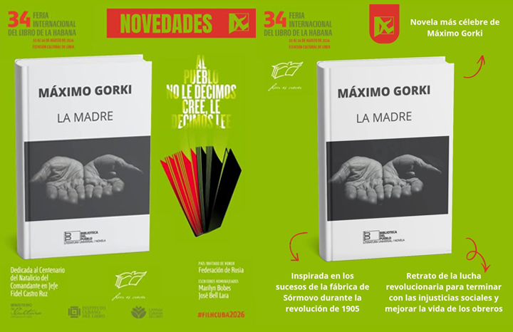 Anuncia Editorial Arte y Literatura títulos rusos para Feria Internacional del Libro