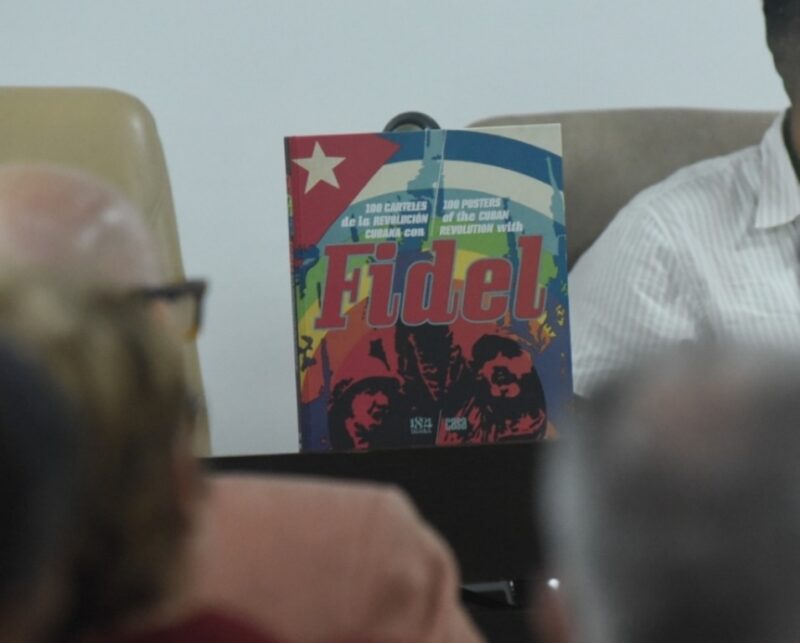 Presentan en La Habana libro sobre la cartelística vinculada a Fidel Castro