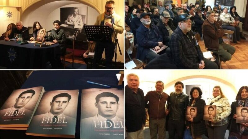 Presentan libro sobre Fidel en la Casa del Escritor en Chile