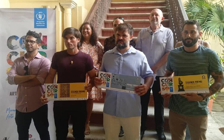 Programa Mundial de Alimentos en Cuba premia concurso de artes visuales