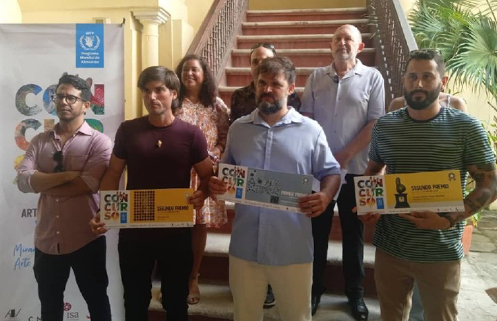 Programa Mundial de Alimentos en Cuba premia concurso de artes visuales