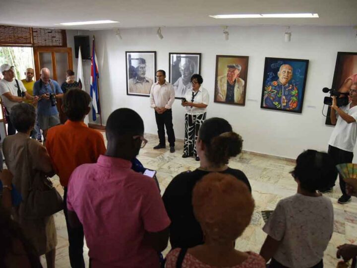 Retratos, tributo visual al pensamiento y patrimonio cultural en Cuba