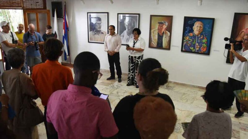 Retratos, tributo visual al pensamiento y patrimonio cultural en Cuba