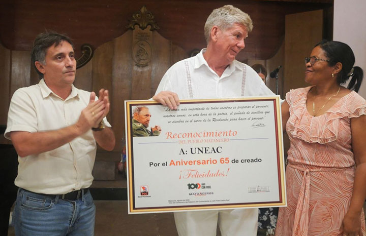 La Atenas de Cuba también celebró a la UNEAC