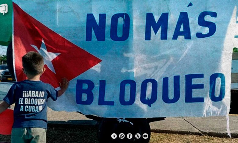 Contra el bloqueo, por el genuino derecho a vivir
