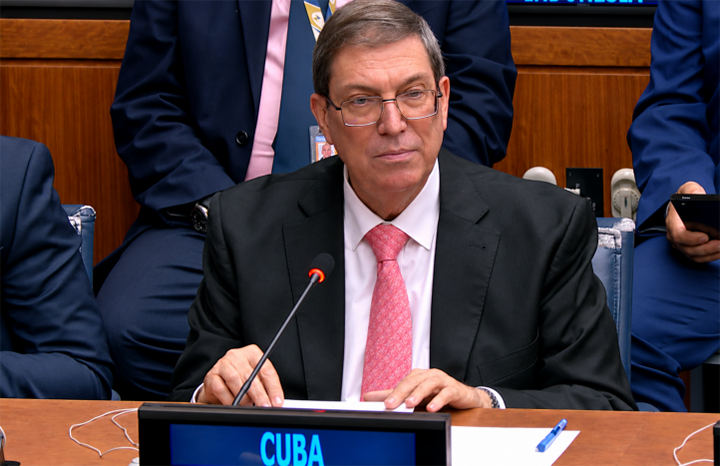 Canciller Bruno Rodríguez subraya apoyo del pueblo de EEUU a Cuba