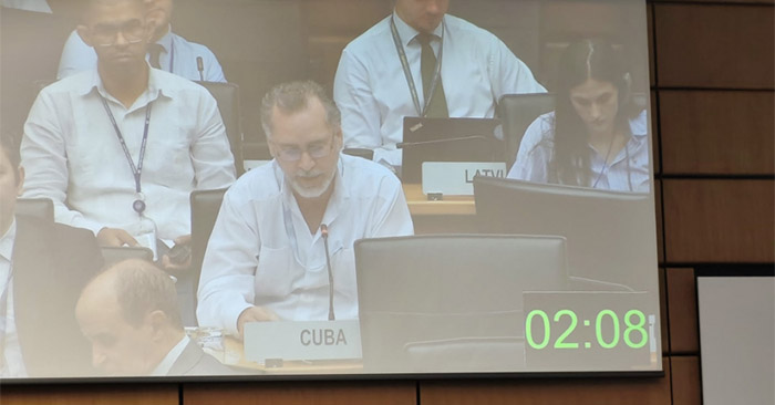 Cuba denunció ante el OIEA impacto del bloqueo de EE.UU.